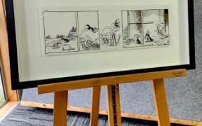 Murray Ball comic strip auctioned on Trade Me