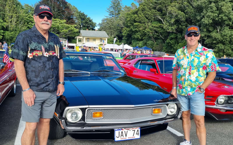 Californian reunited with muscle car in Taranaki | RNZ