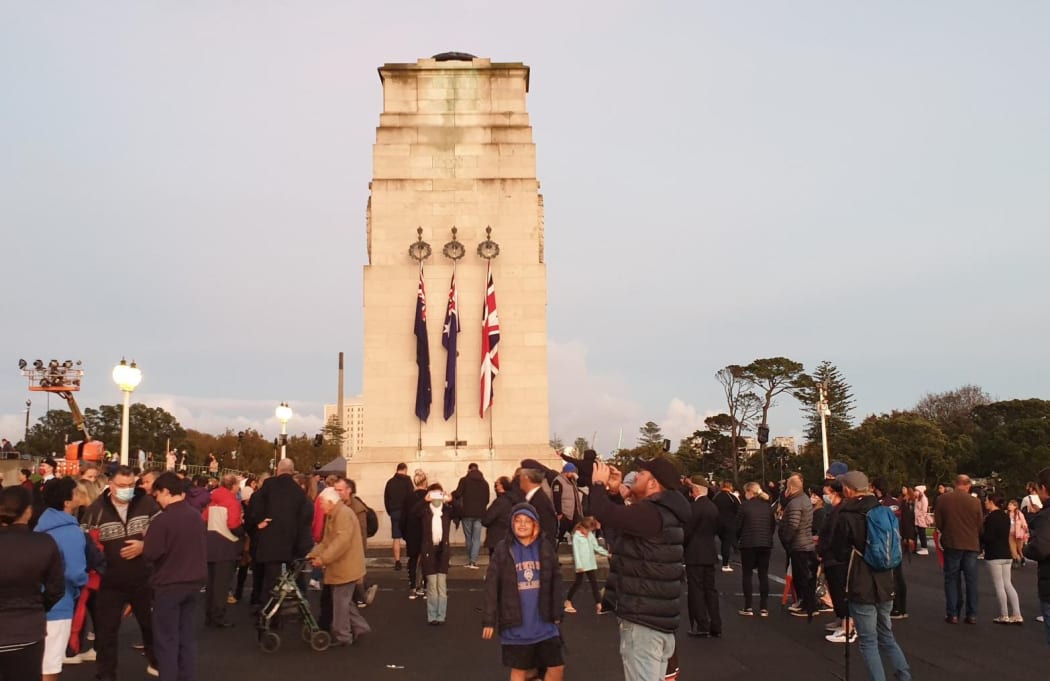 After the Dawn Service in Auckland