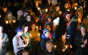 About 200 people gathered in Wellington for a candlelight vigil to support the victims of the Orlando massacre.