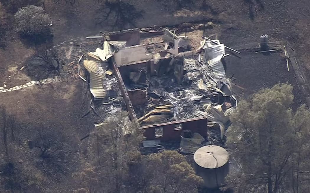 It is not yet known how many homes in Ruffy have been lost.