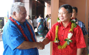 Samoa PM Tuilaepa Sailele Malielegaoi celebrates new upgrade of Faleolo Airport