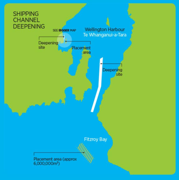 The first section would require an estimated 6,000,000m3 of material to be removed.