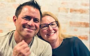 Lee Runga and Debbie Holmes want to warn others of the importance of hygiene at the barbershop after Lee developed sepsis from a small cut from some clippers.