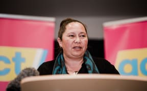 ACT's Rongotai candidate Nicole McKee in Te Anau for the launch of the party's tourism policy.