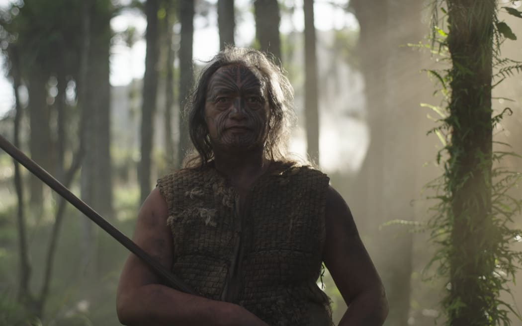 Te Rauparaha portrayed in NZ Wars: Stories of Wairau