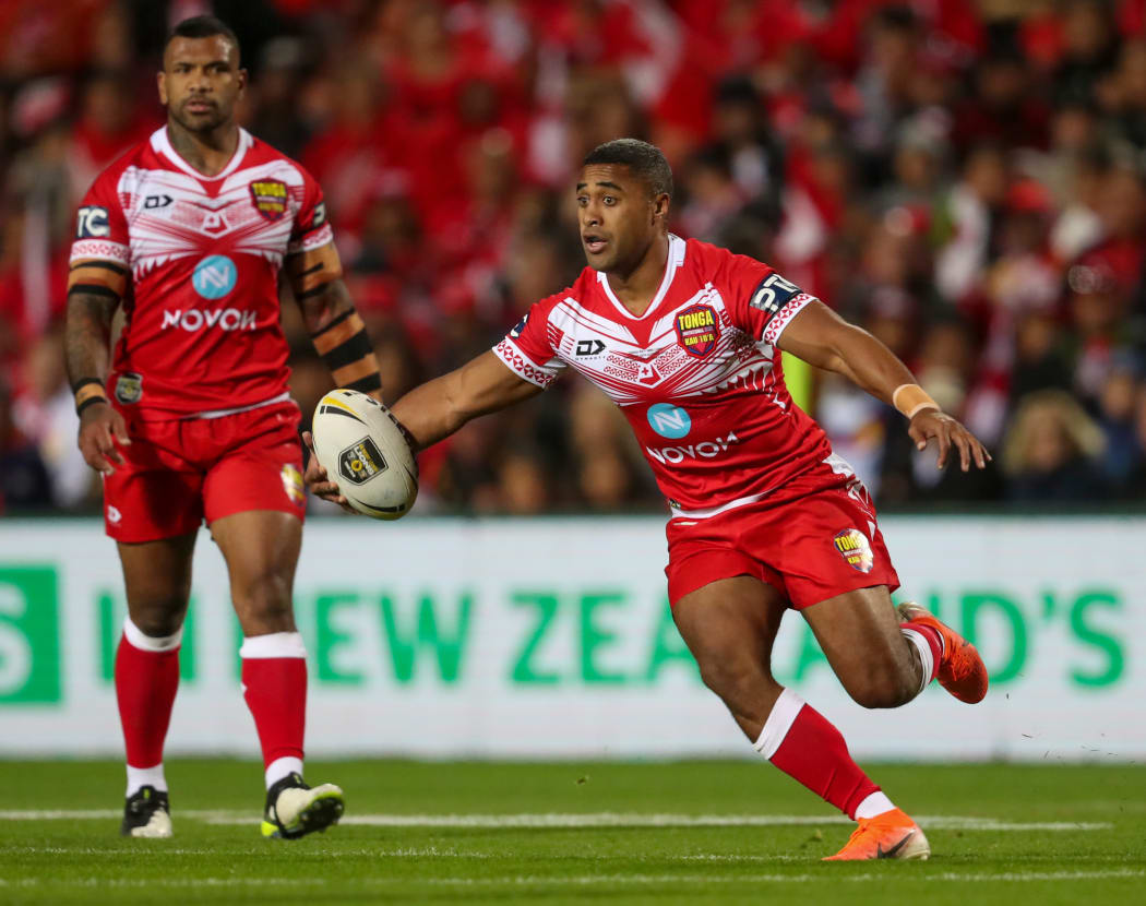 Michael Jennings scored one and set up another try for Tonga.