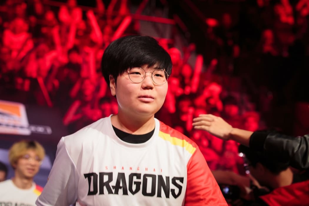Seyeon Kim, AKA Geguri, enters the Blizzard arena for the first time as an Overwatch League player.
