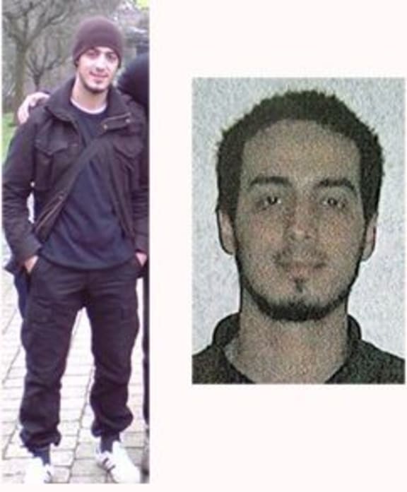 Two pictures of Najim Laachraoui, 25 years old, This undated file photo was released on 21 March 21, 2016 by the federal police.