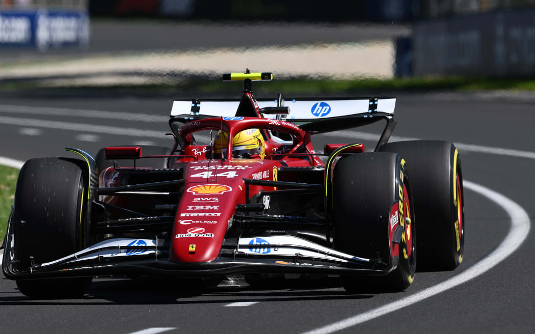 Lewis Hamilton of Ferrari
