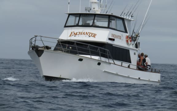 The Enchanter charter fishing vessel.
