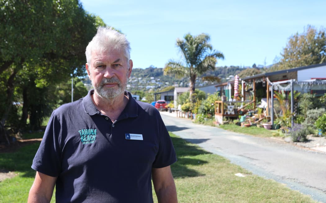 Tāhuna Beach Holiday Park chief executive David Pattinson said the plan change was "untenable" for the campground.