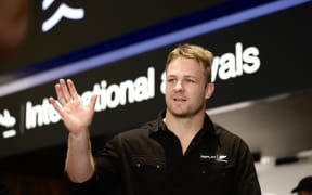 Sam Cane arrives in Auckland from RWC