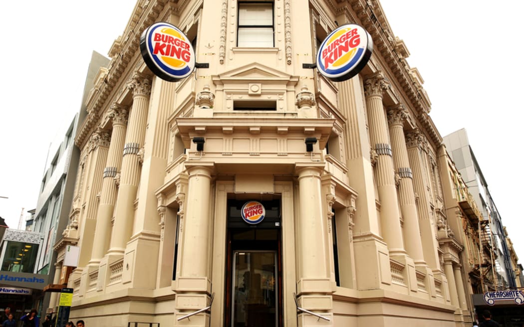 Burger King Manners Mall, Wellington.
