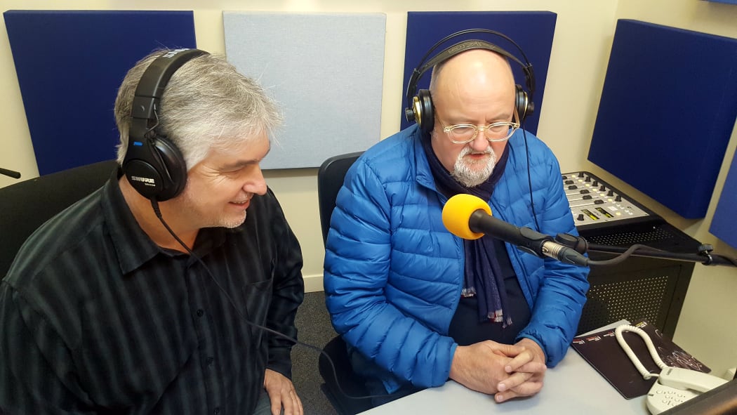 Glen Common and Pete Rainey, founders of Smokefree rockquest