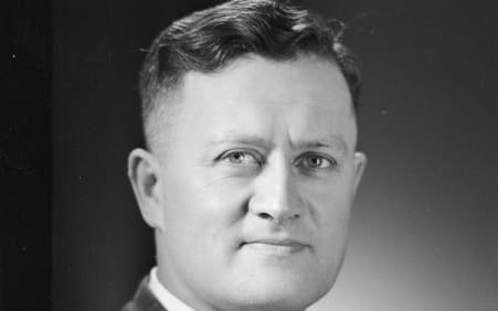 James Clendon Henare. S P Andrew Ltd :Portrait negatives. Ref: 1/4-020163-F. Alexander Turnbull Library, Wellington, New Zealand. http://natlib.govt.nz/records/22328045