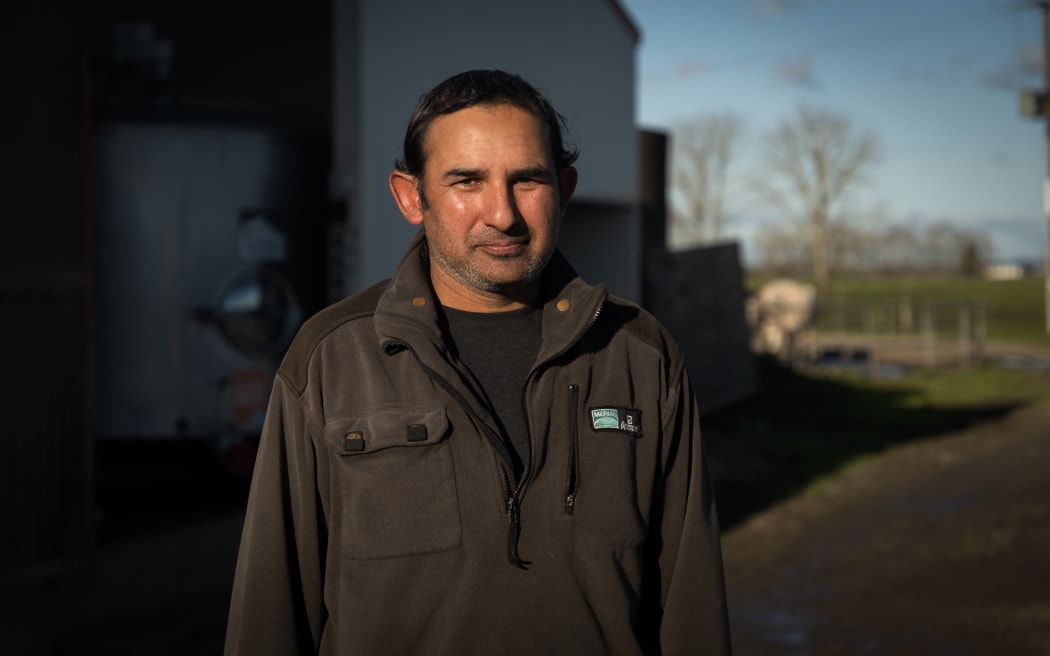 Sandeep Singh Bola, owner of Bola Holsteins Friesians Farm in Whitikahu.