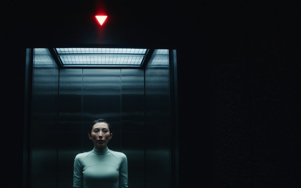 Dichen Lachman in "Severance," now streaming on Apple TV+.