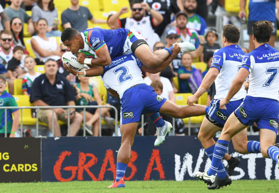 Warriors player David Fusitu'a.