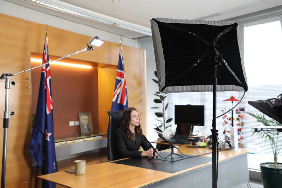 Jacinda Ardern's address to the nation on March 21.