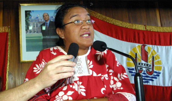 The Tapura Huiraatira's Lana Tetuanui