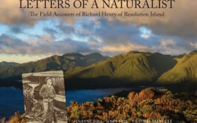 Cover art for a book about early conservationist Richard Henry