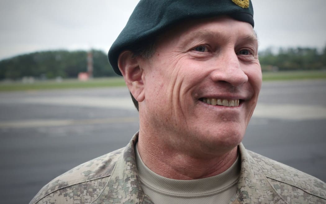 Commander Joint Forces New Zealand Major General Tim Gall