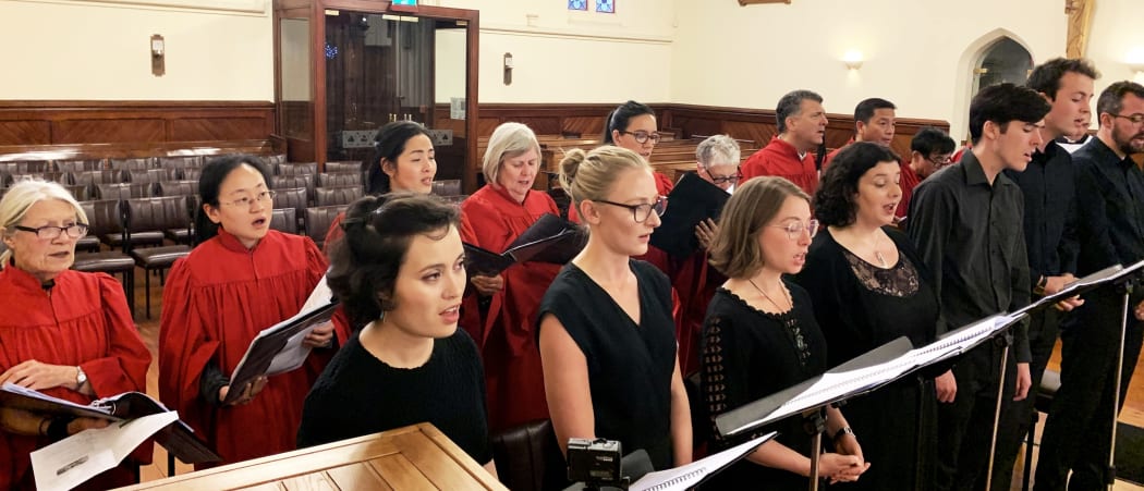 Choir and vocal ensemble at St Patrick's Cathedral