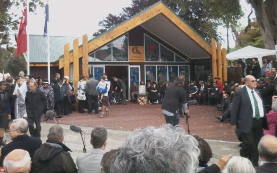 Between 3000 and 4000 people gathered for the opening of the 28th Maori Battalion's C Company House in Gisborne.