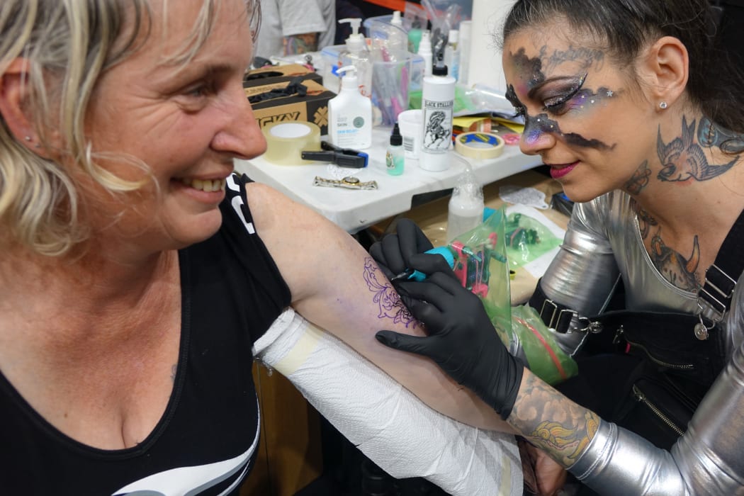 Feilding's Marie Shepperd was celebrating a milestone of sorts - separating from her husband.