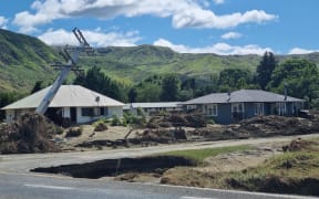 Flood damage in the Esk Valley in Hawke’s Bay.