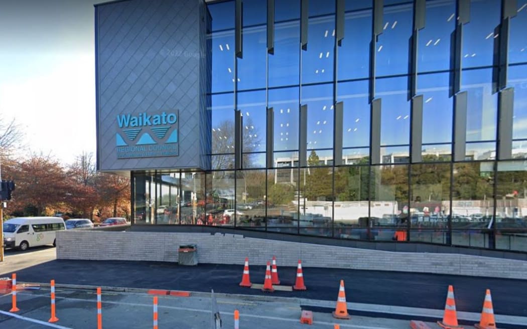 Waikato Regional Council's Hamilton office.