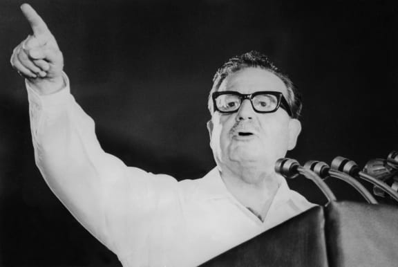 Salvador Allende in the 1970s.