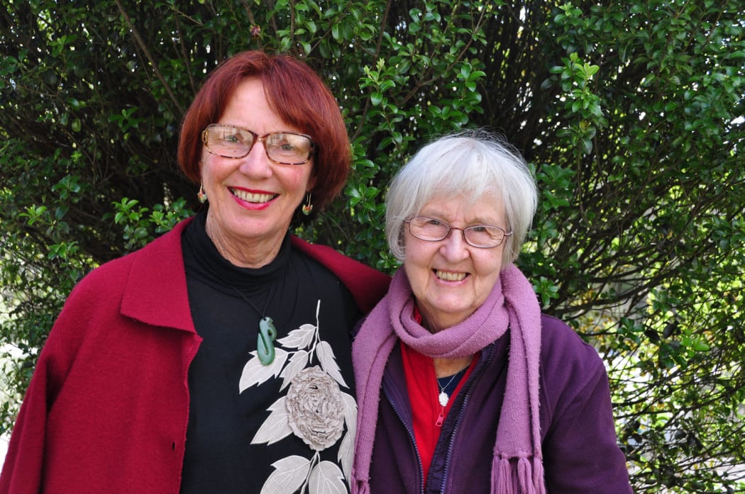 Frances Edmond and Sue Fitchett