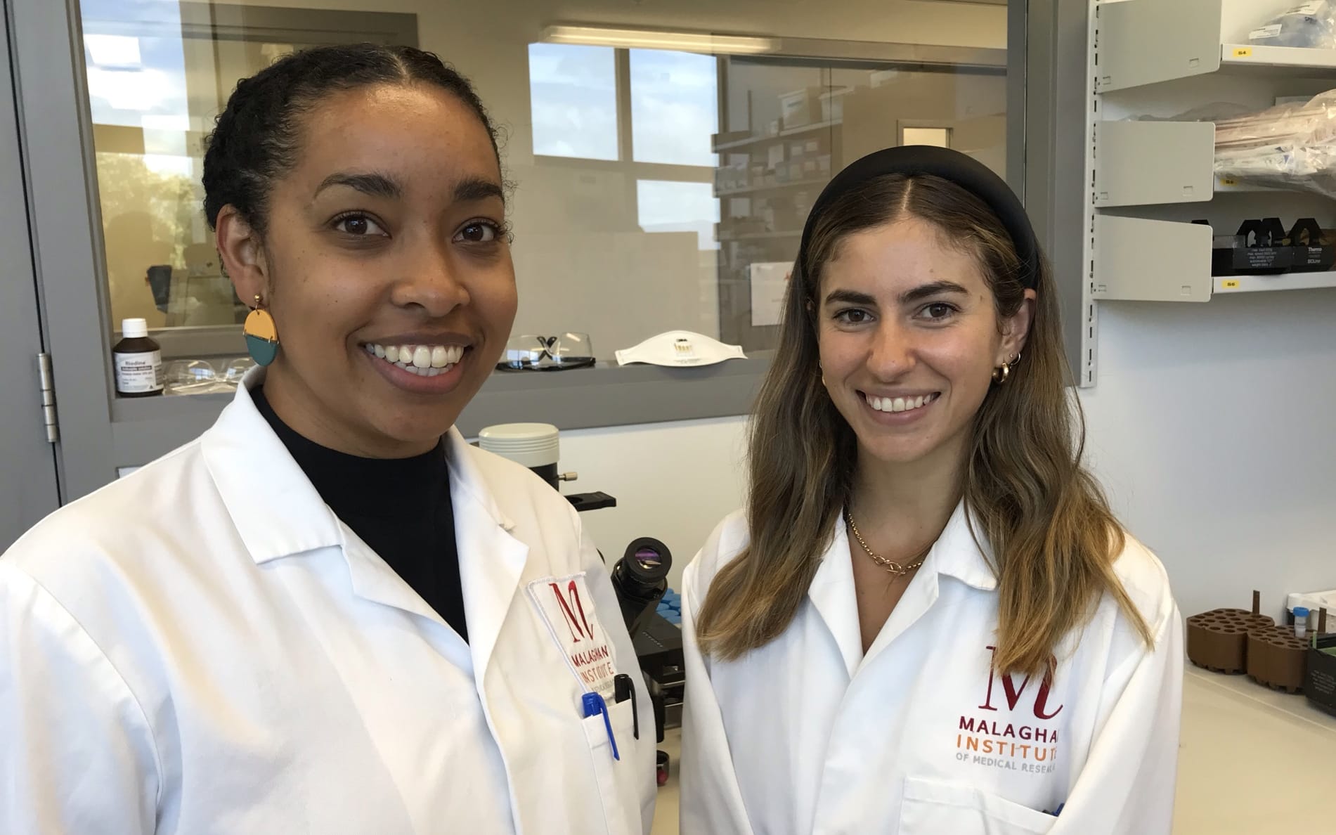 Dr. Patricia Rubio-Reyes and Yasmin Nouri
