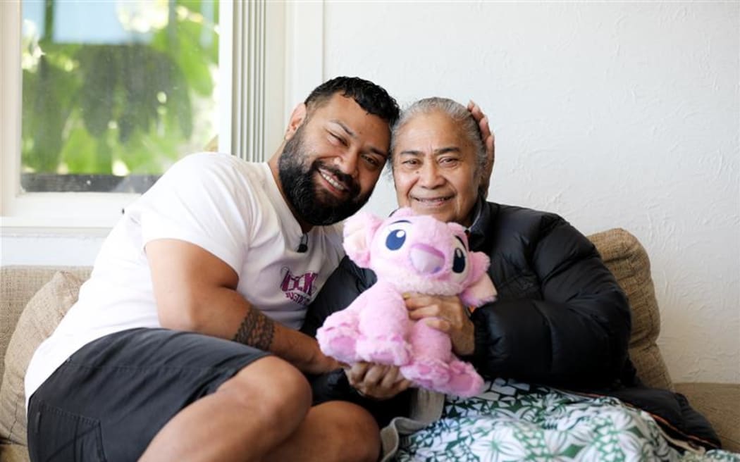 Sapini Unoi and his mother Mutalau have gained thousands of followers on their TikTok account.
