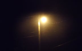 streetlight at night