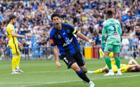 Auckland FC captain Horoki Sakai.
