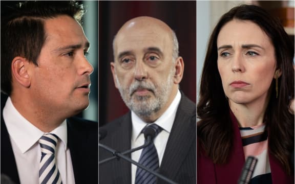 Simon Bridges, Gabriel Makhlouf, Jacinda Ardern