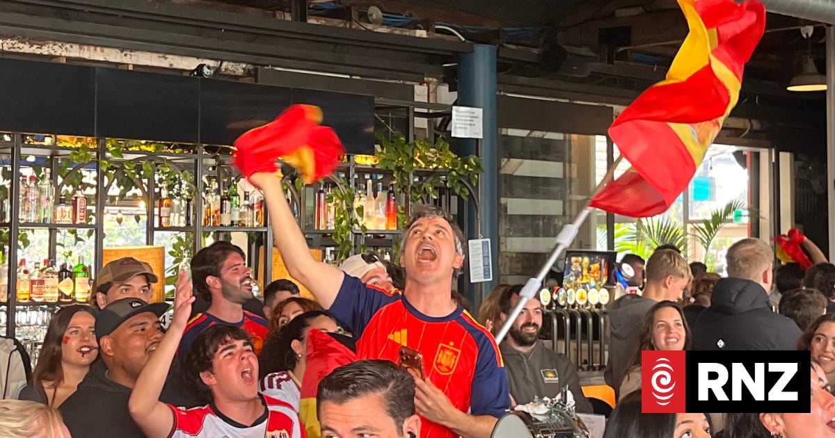 In pictures: Stress, joy as fans gather to watch Football World Cup final