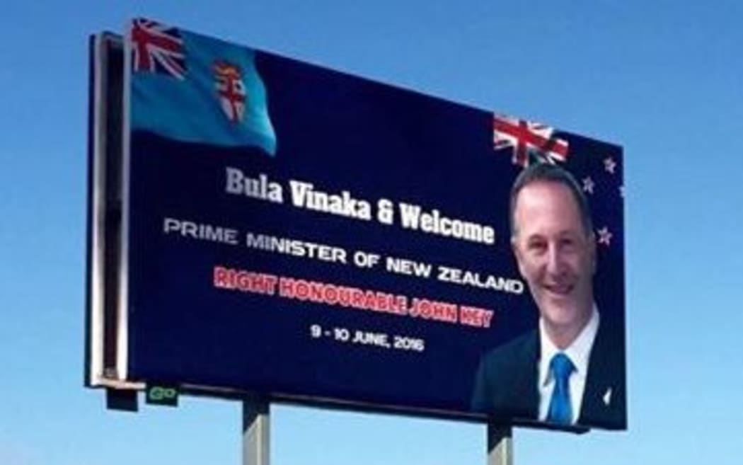 Fiji welcomes NZ PM John Key