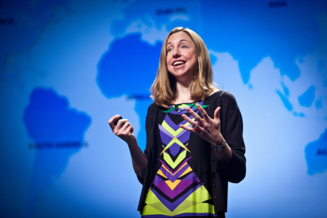 Happiness researcher Elizabeth Dunn