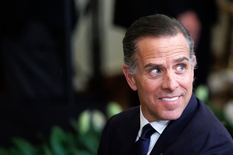WASHINGTON, DC - JANUARY 4: Hunter Biden, son of U.S. U.S. President Joe Biden, looks on from the East Room of the White House during a Medal of Freedom ceremony on January 4, 2025 in Washington, DC. President Biden is awarding 19 recipients with the nation's highest civilian honor. President Biden is awarding 19 recipients with the nation's highest civilian honor. Tom Brenner/Getty Images/AFP (Photo by Tom Brenner / GETTY IMAGES NORTH AMERICA / Getty Images via AFP)