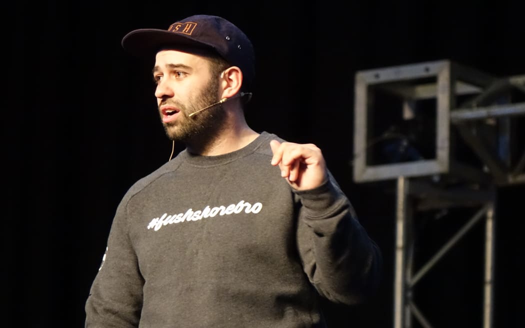 Anton Matthews, the organiser of free te reo classes Christchurch.