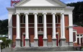 The Catholic Sacred Heart Cathedral in Wellington