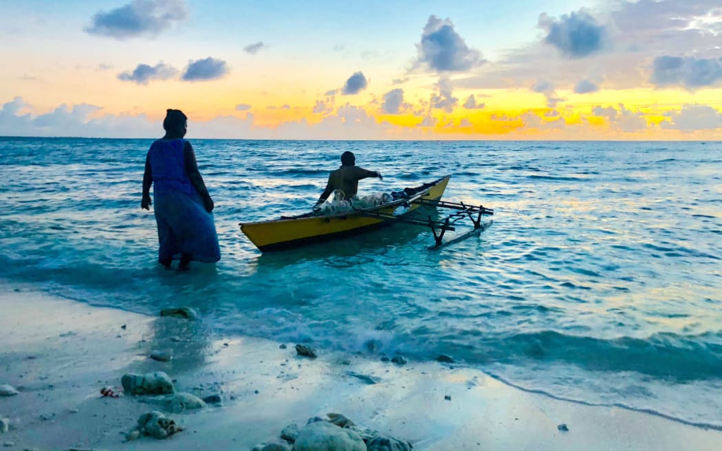 Setting out for the morning catch
