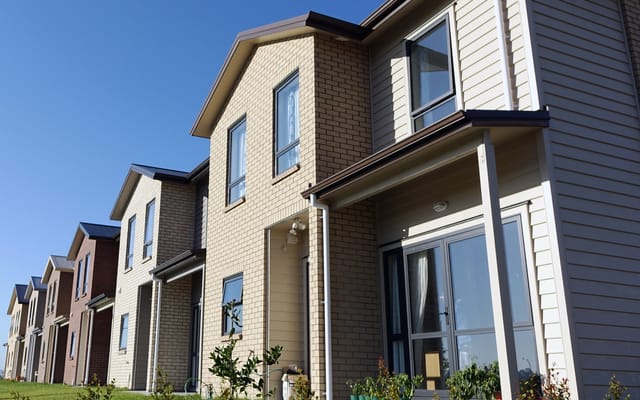 Homes at the Waimahia development in Weymouth in Auckland.