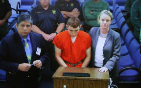 High school shooting suspect Nikolas Cruz (C) during an earlier court appearance.