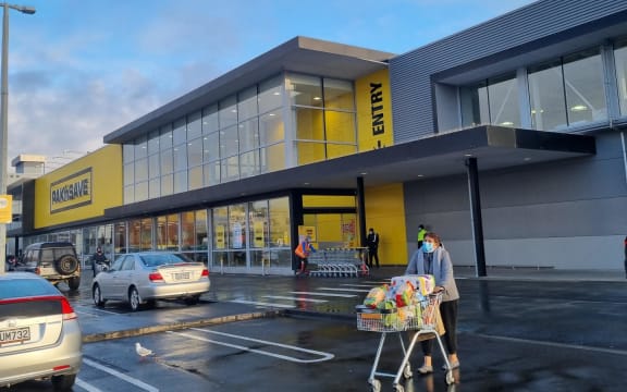 Pak n Save on Moorhouse Avenue in Christchurch on Wednesday.