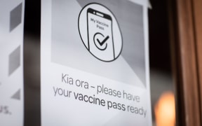 Vaccine Pass Requirement Sign